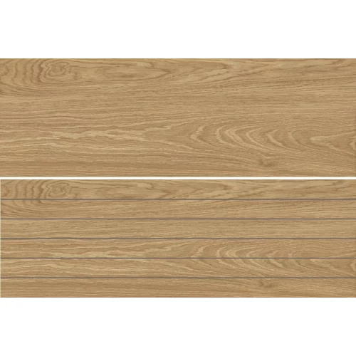 Плитка настенная Laparet Gio Deco Marrone матовая коричневая LP3090B0131R 89,5х30 см