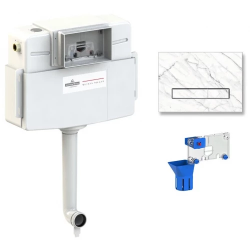 Комплект бачка скрытого монтажа для приставного унитаза Lavinia Boho Relfix 77030081 (комплект 3 в 1)