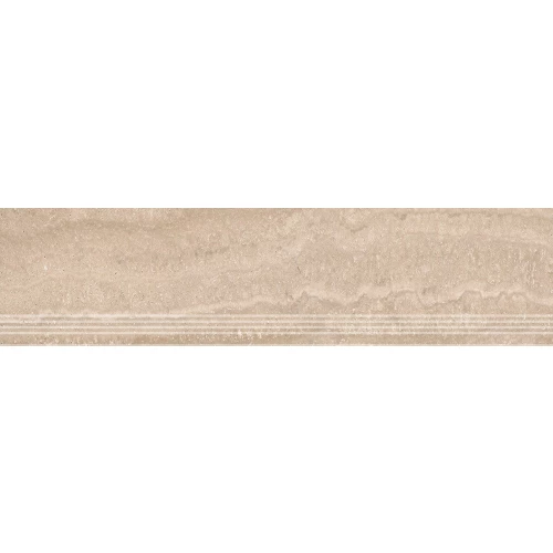 Ступень из керамогранита Kerama Marazzi Риальто матовая бежевая SG560420R/GR 119,5х30 см