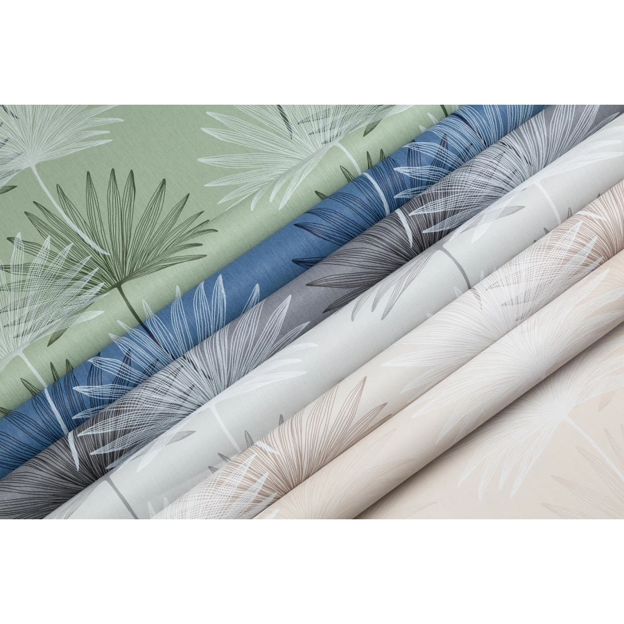 Обои флизелиновые Palitra Home HomeColor Palma черные HC72073-48 1,06х10,05 м