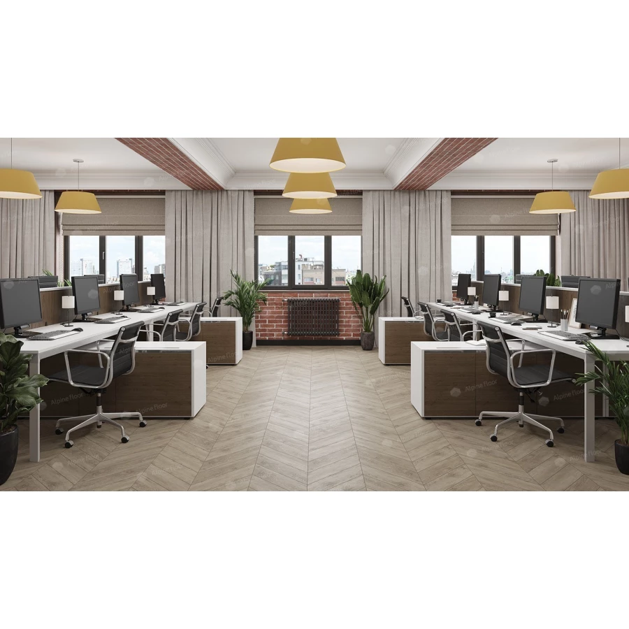 Ламинат Alpine Floor Chevron Alpine Карите ECO 18-11 43 класс 5 мм 1,6764 кв.м.