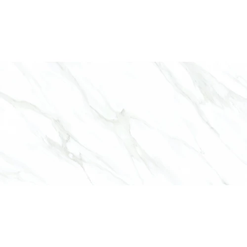 Керамогранит lamore Ceramic Gloss 60х120 Statuario Pearl глянцевый белый 60/120-058 120х60 см