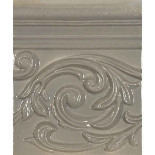 Плитка настенная Ape Ceramica Vintage Decor Poesia Grey глянцевая серая A021964 17,8х15 см