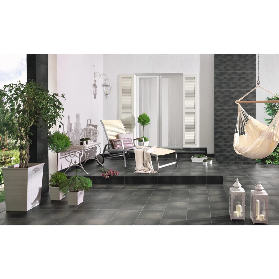 Плитка базовая Paradyz Semir Grafit klinker 30х30 см