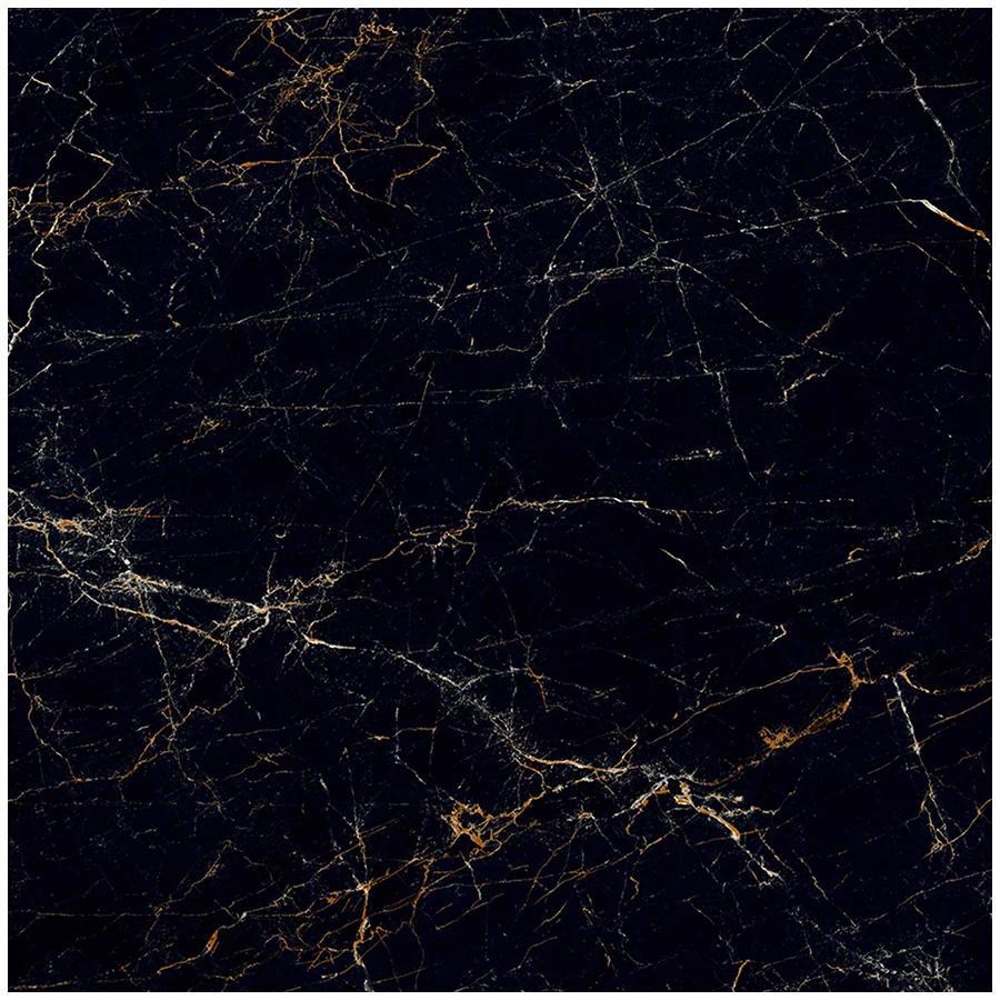 Керамогранит Laparet Nirvana Black черный Полированный 60х60 см