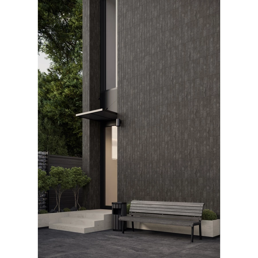 Ступень Ceramika Paradyz Carrizo Grey Stopnica Prosta Struktura Mat 60х30 см