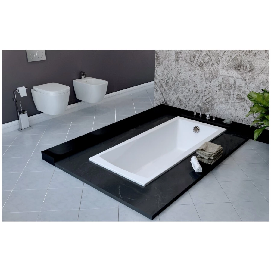 Акриловая ванна Lavinia Boho One S1-37010060 универсальная (комплект 2 в 1) 160x70 см