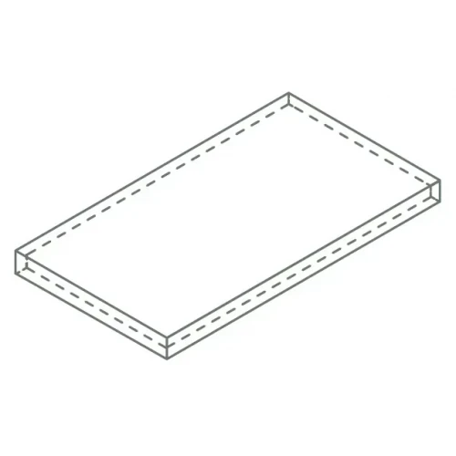 Ступень угловая левая из керамогранита Italon Фоссил Х2 Блэк черная 620070003060 120х33 см