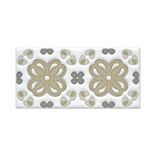 Декор Kerama Marazzi Клемансо орнамент STG\A616\16000 7,4х15 см