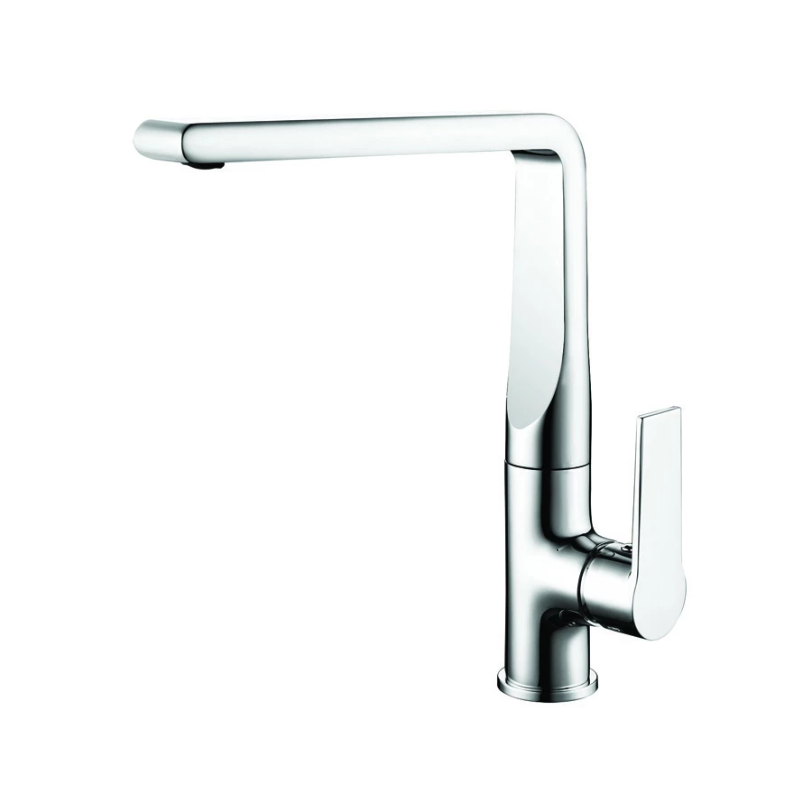 Смеситель для кухонной мойки Azario Faro керамический картридж хром AZ-PS56459C