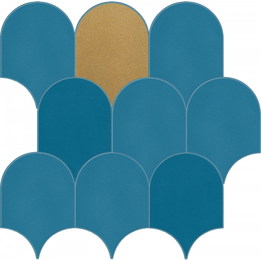 Мозаика Coliseumgres Лайфстайл Блу луп 600110000943 32х31 см