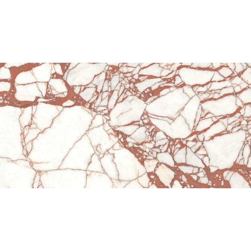 Керамогранит Flaviker Supreme Hedonism Calacatta Dante Lux глянцевый красный PF60017239 120х60 см