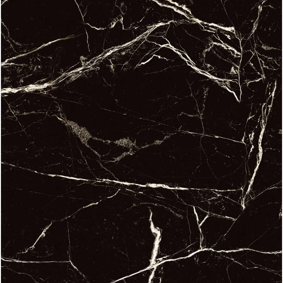 Керамогранит Arcadia Ceramica Black Spinder High Gloss чёрный HG2008-A 60х60 см