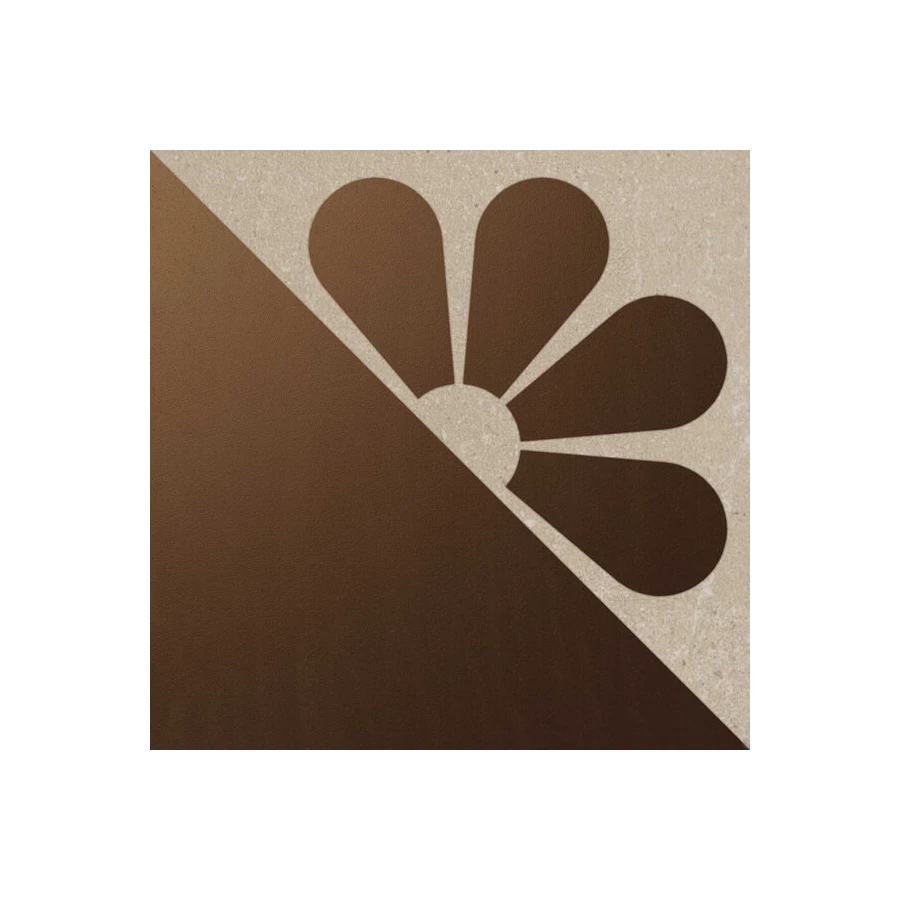 Керамогранит Kerama Marazzi Матрикс Декор матовый светло-бежевый SBD030/SG1593 20x20 см