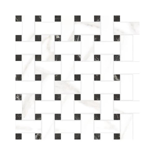 Мозаика Vitra Marmori Микс Калакатта Белый 31,5х31,5 см