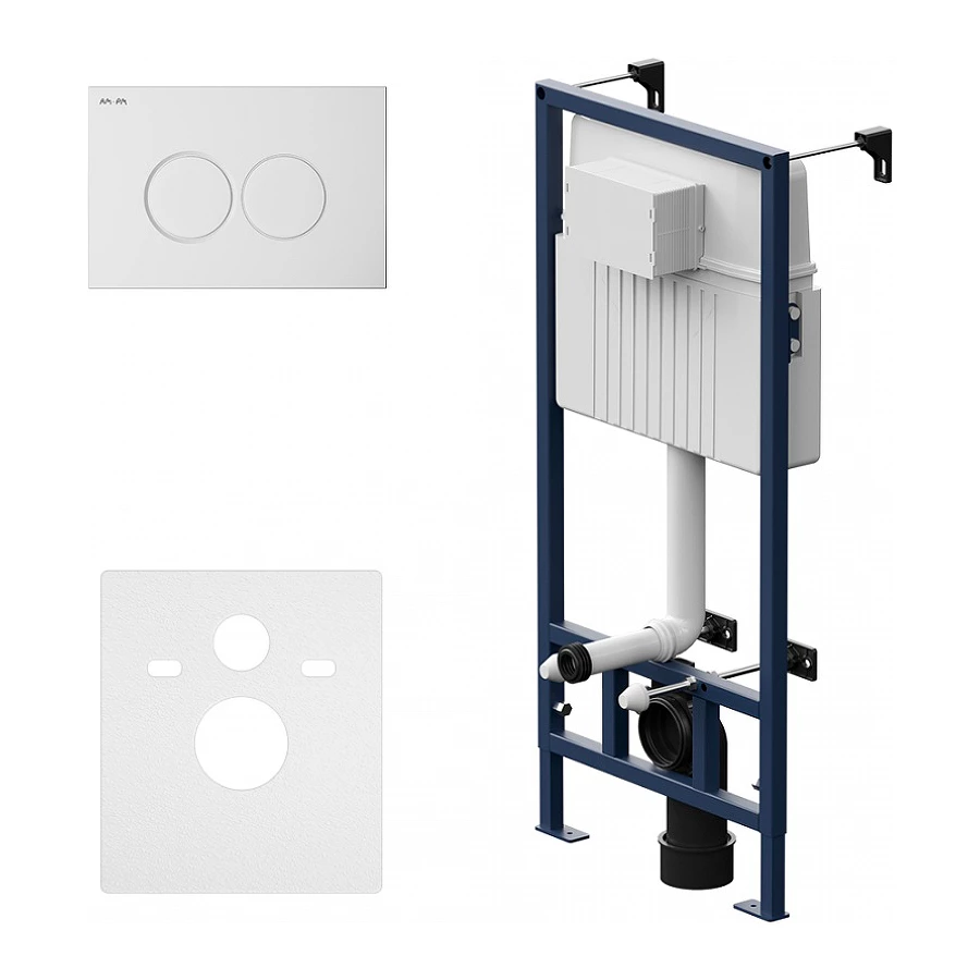 Инсталляция для подвесного унитаза с клавишей Am Pm ProC I012707.0101
