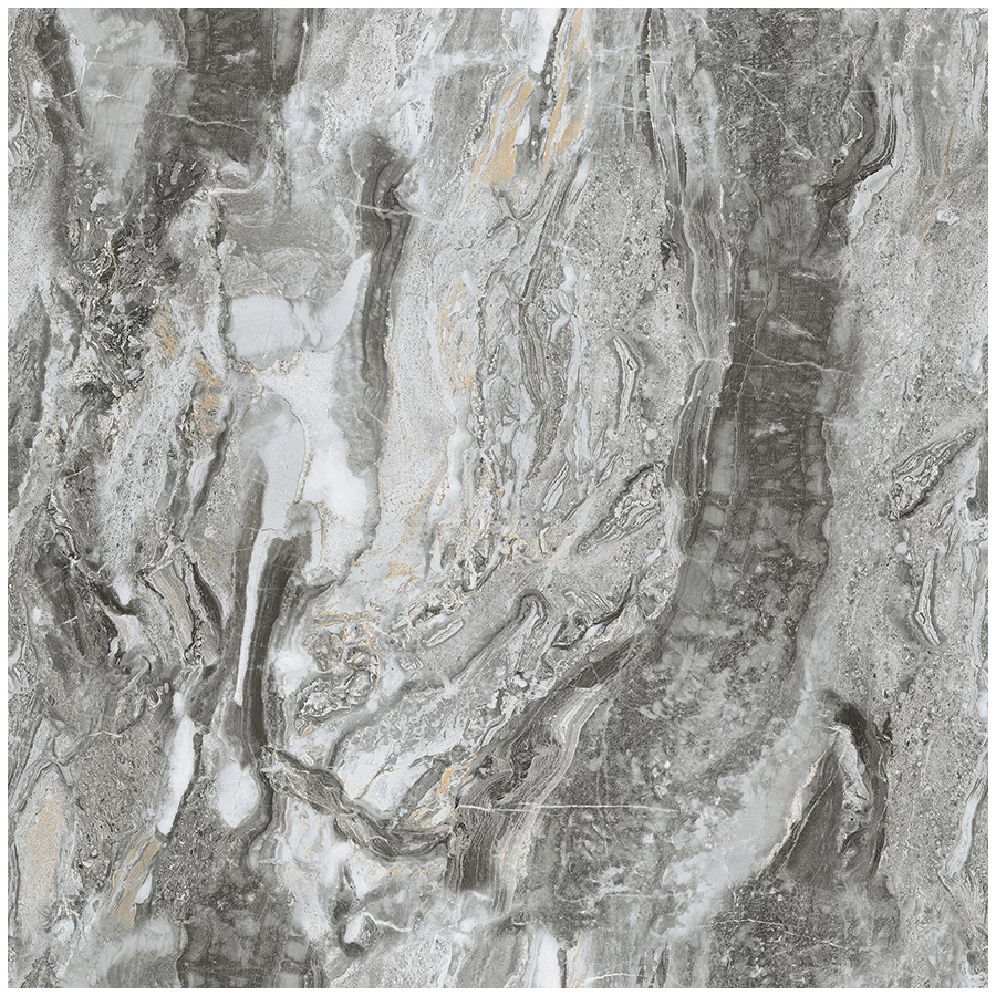 Керамогранит Ceradim Ocean Awesome Grey серый Полированный 60х60 см