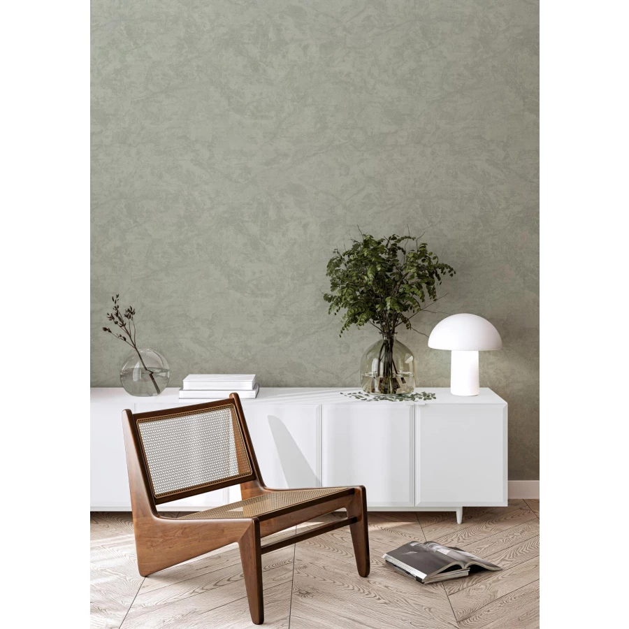 Обои флизелиновые Palitra Home Friburg зеленые HC72440-77 1,06х10,05 м