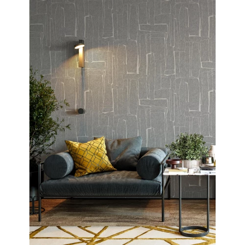 Обои флизелиновые VOG Collection П Essen серые VV72231-44 1,06х10,05 м