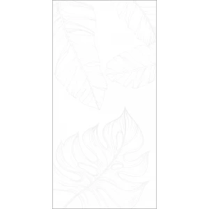 Керамогранит Global Tile Lavina ботаника матовый белый GT1206016603MDR2 120х60 см