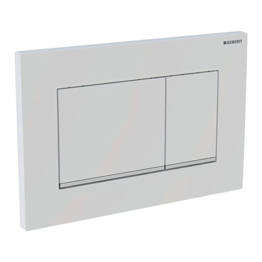 Смывная клавиша Geberit Sigma не оставляет отпечатков пальцев 30 115.883.JT.1