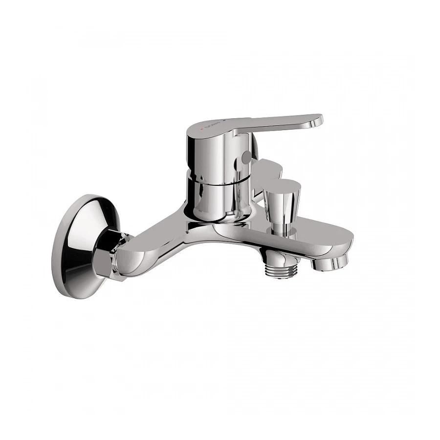 Смеситель для ванны и душа Dorff Norma с душевым набором D1010008