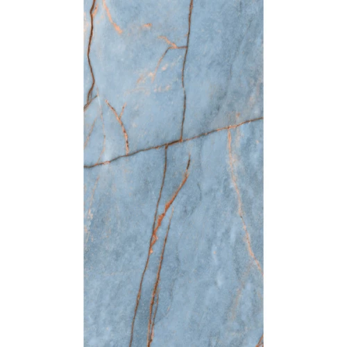 Керамогранит Rex Ceramiche Heritage Luxe Azure Glossy Ret 9 мм 775048 120х60 см