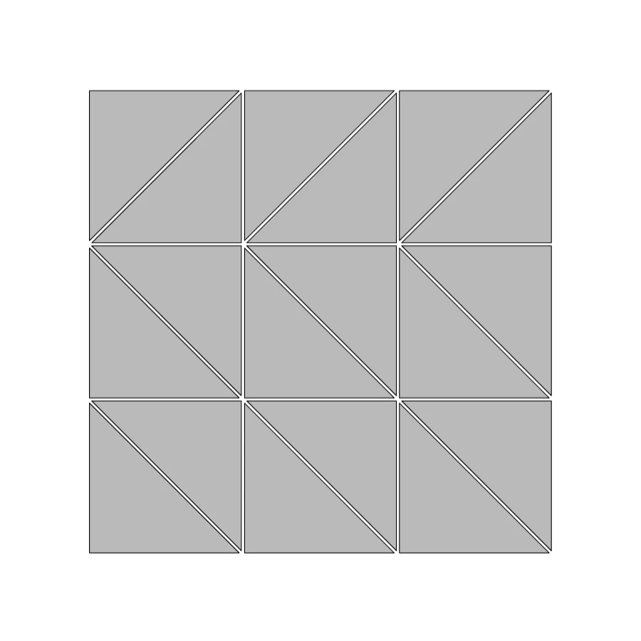 Мозаика ТехноАрт керамогранит Ковалли Р4 100х100 многоцветная 30х30 см