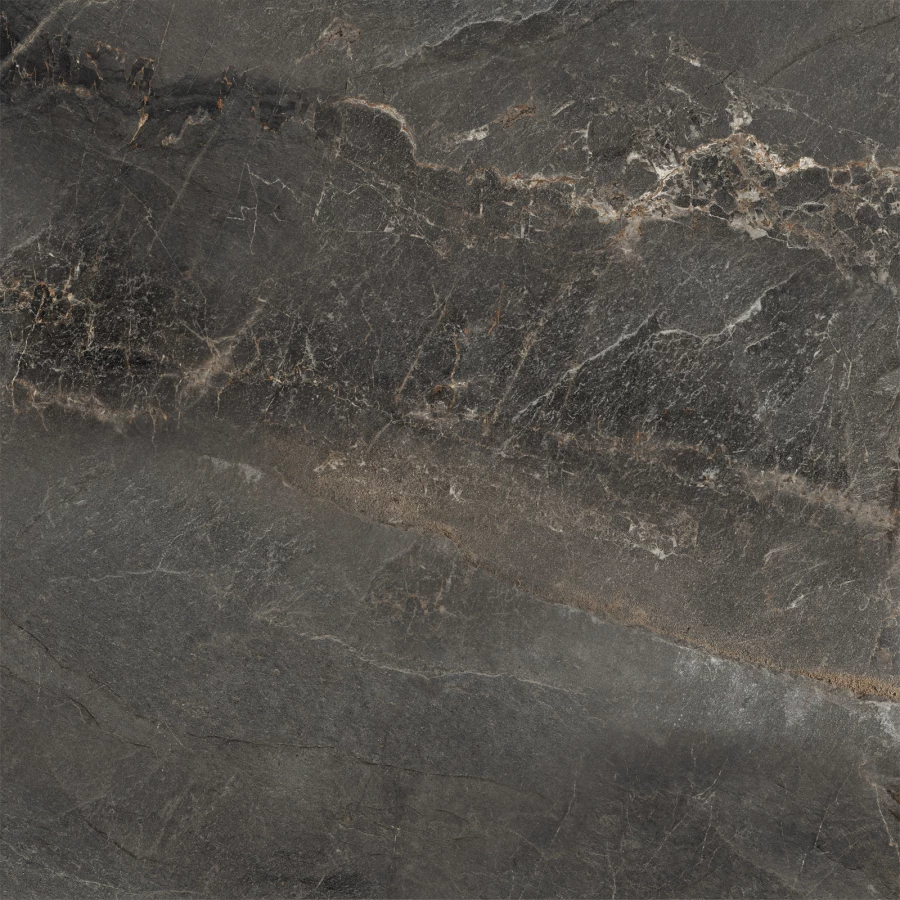 Керамогранит Delacora Инфинити темный / Infinity Dark матовый чёрный D60254M 60х60 см