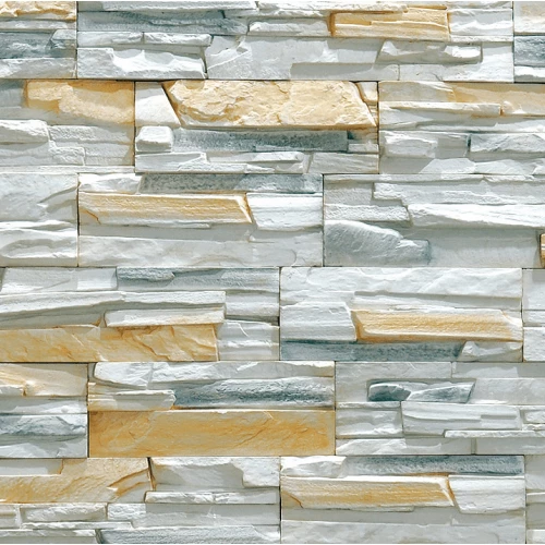 Искусственный камень Малахит Ущелье 01-03 18,5 24 44х9,3х2-3 см