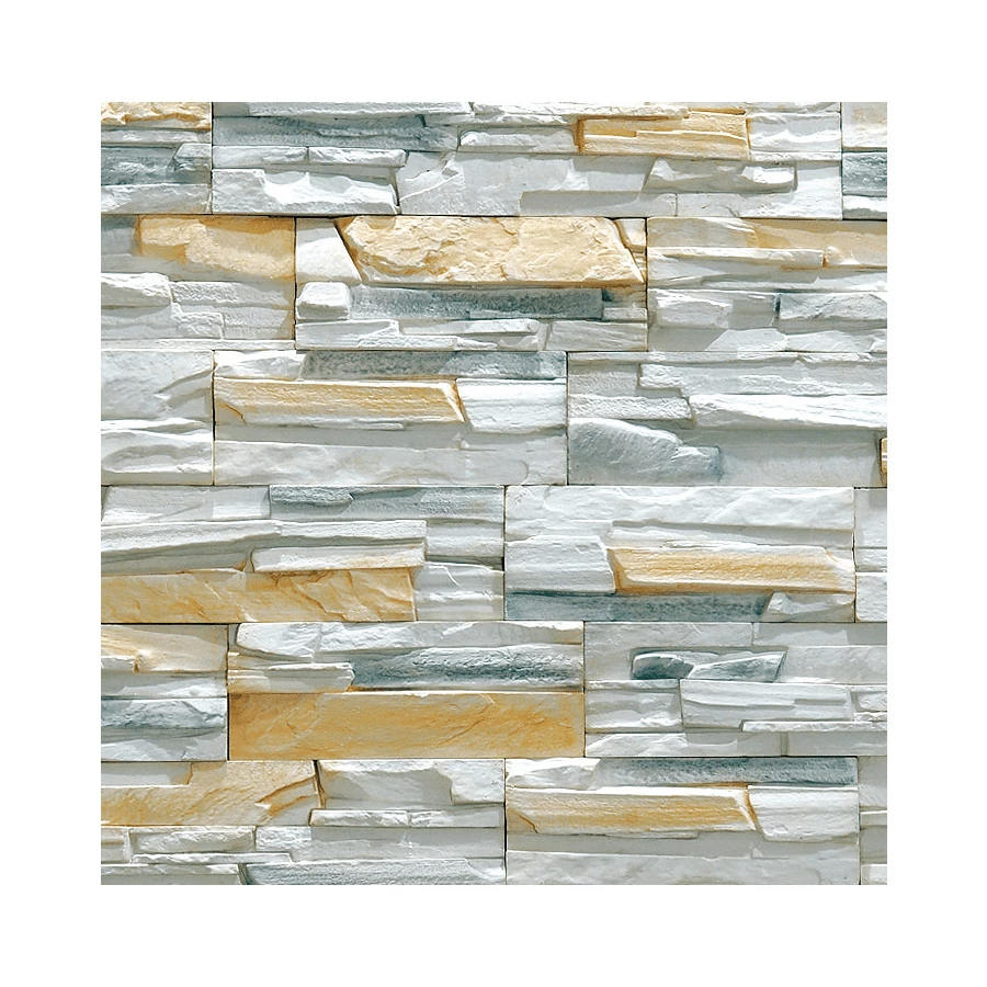 Искусственный камень Малахит Ущелье 01-03 18,5 24 44х9,3х2-3 см