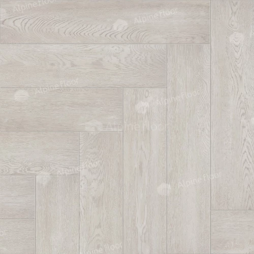Каменный SPC ламинат Alpine Floor Parquet Light синхронное тиснение Голубой Лес ЕСО 13-9 43 класс 4 мм 1.95 кв.м 60х12.5 см