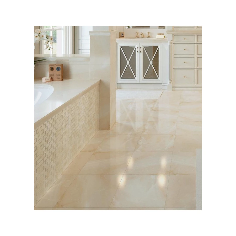 Керамогранит Kerranova Onice Milky Lapp K-95/LR 60x60х0,9 см