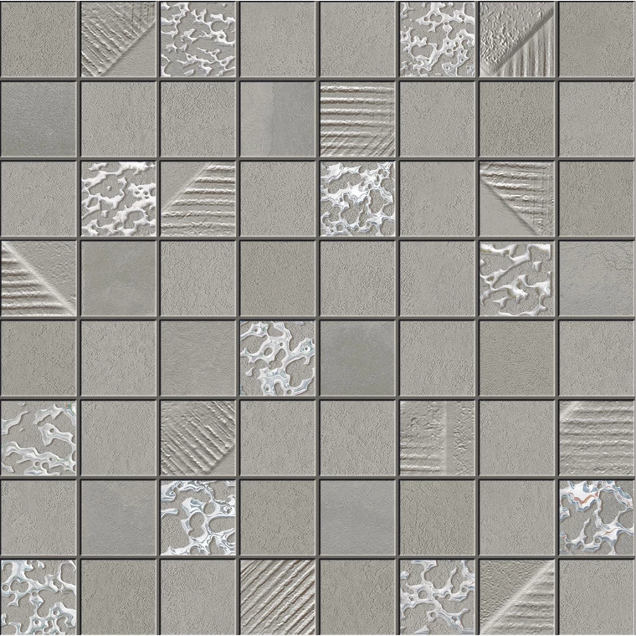 Мозайка Ibero Mos cromat-one grey 30*30