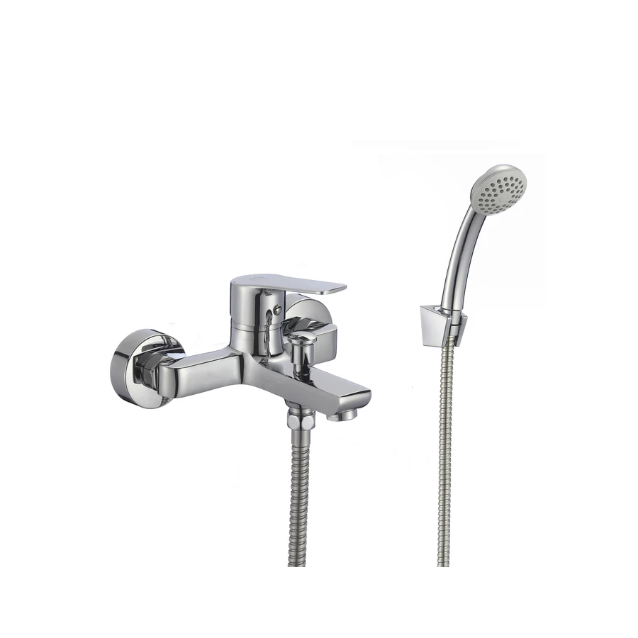 Смеситель для ванны и душа Milardo Helic HELSB00M02 хром