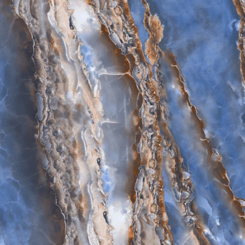 Керамогранит DecoVita Onyx Sky Blue Full Lappato 60x60 см