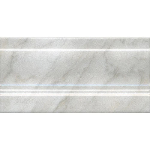 Плитка настенная Kerama Marazzi Каприччо Плинтус глянцевый белый FMD041 20x10 см