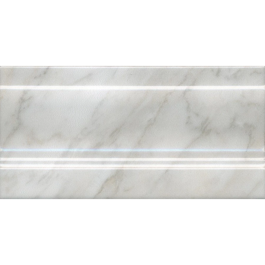 Плитка настенная Kerama Marazzi Каприччо Плинтус глянцевый белый FMD041 20x10 см