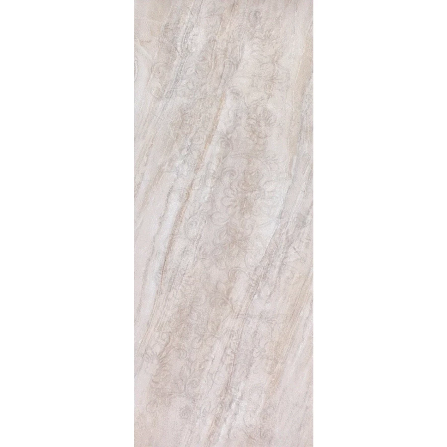 Плитка настенная Sina Tile Palasio Flower Grey 9221 матовая серая 75х30 см