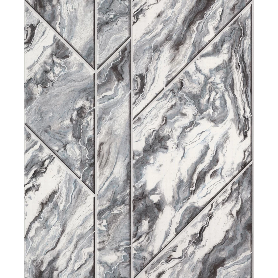 Обои виниловые Аспект Белфаст серые 10132-46 0,53х10,05 м