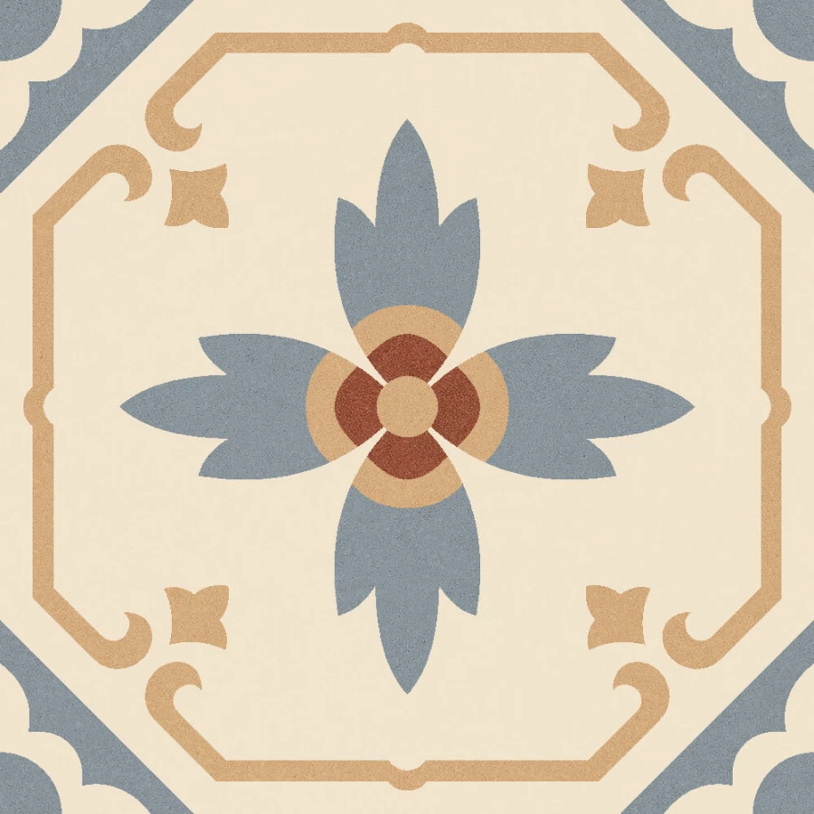 Керамогранит A-Ceramica Martinique Mishele Matt матовый многоцветный 20х20 см