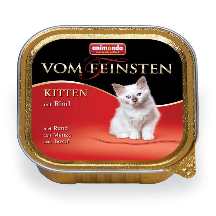 Консервы для котят Animonda vom feinsten kitten с говядиной ламистер 001/83448 100 г
