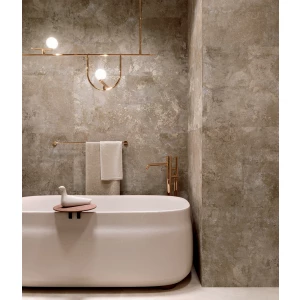 Керамогранит Arcadia Ceramica Eragon Dark Brown Matt Glossy матовый с глянцевым эффектом коричневый GI8003-A 120х60 см