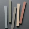 Керамогранит Mutina Оссо С Верде / Osso S Verde матовый зеленый BOSO03 27,5х3 см