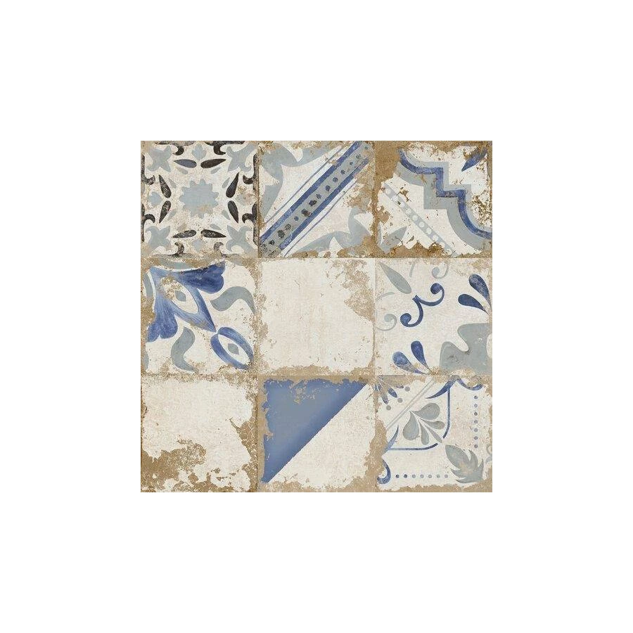 Керамогранит El Molino Memory Azul матовый белый 58x58 см