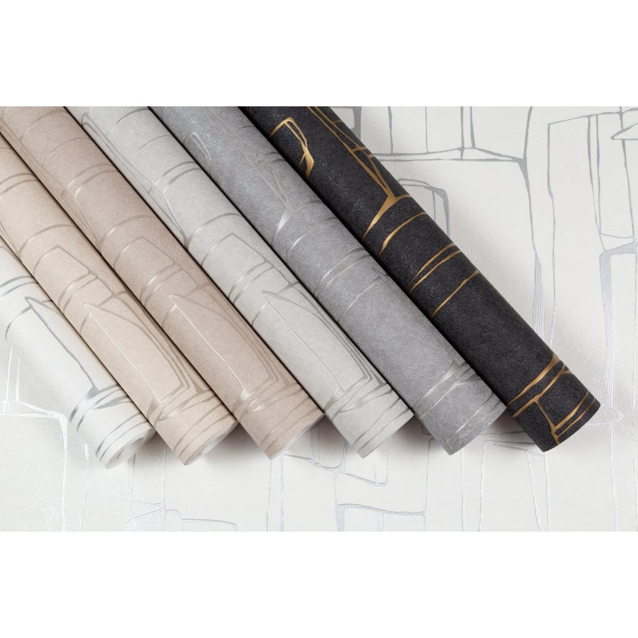 Обои флизелиновые VOG Collection П Essen белые VV72231-11 1,06х10,05 м