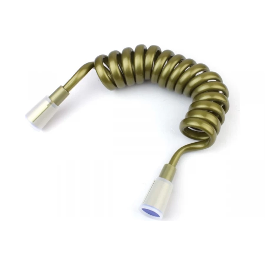 Шланг Bronze de Luxe для душа пружинный гибкий бронза 46 250 см