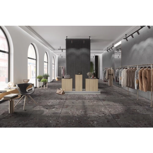 Керамогранит Ocean Ceramic India 60Х120 Flaco Nero Sugar OC0000159 120х60 см