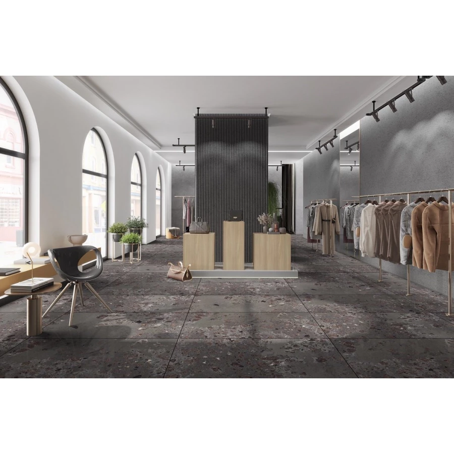 Керамогранит Ocean Ceramic India 60Х120 Flaco Nero Sugar OC0000159 120х60 см