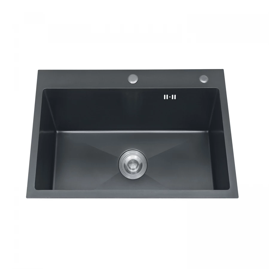 Кухонная мойка Azario Mia нержавеющая сталь цвет серебро AZB5050M 50х50х20 см